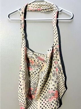 Free people linen reusable bag